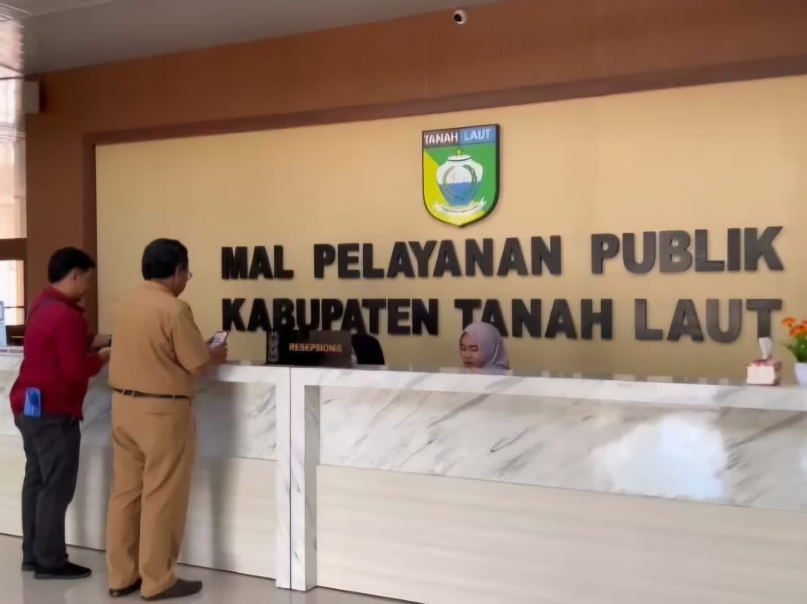 BERTAMBAH: Inilah penampakan Mal Pelayanan Publik (MPP) milik Pemkan Tala di Jalan Hadji Boejasin, Pelaihari. (Foto : Asep untuk Radar Banjarmasin).