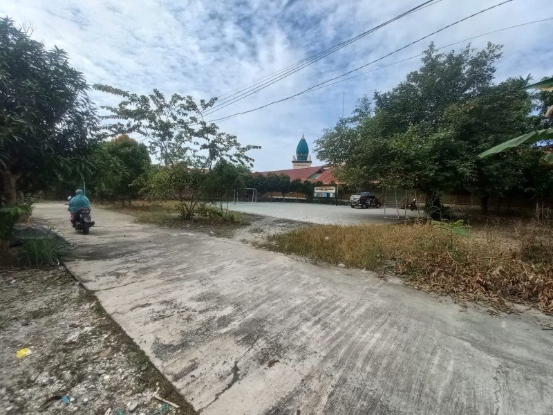 TKP: Di lorong kelas SMPN 35 Banjarmasin inilah tiga pemuda meregang nyawa akibat perkelahian usai pesta miras.