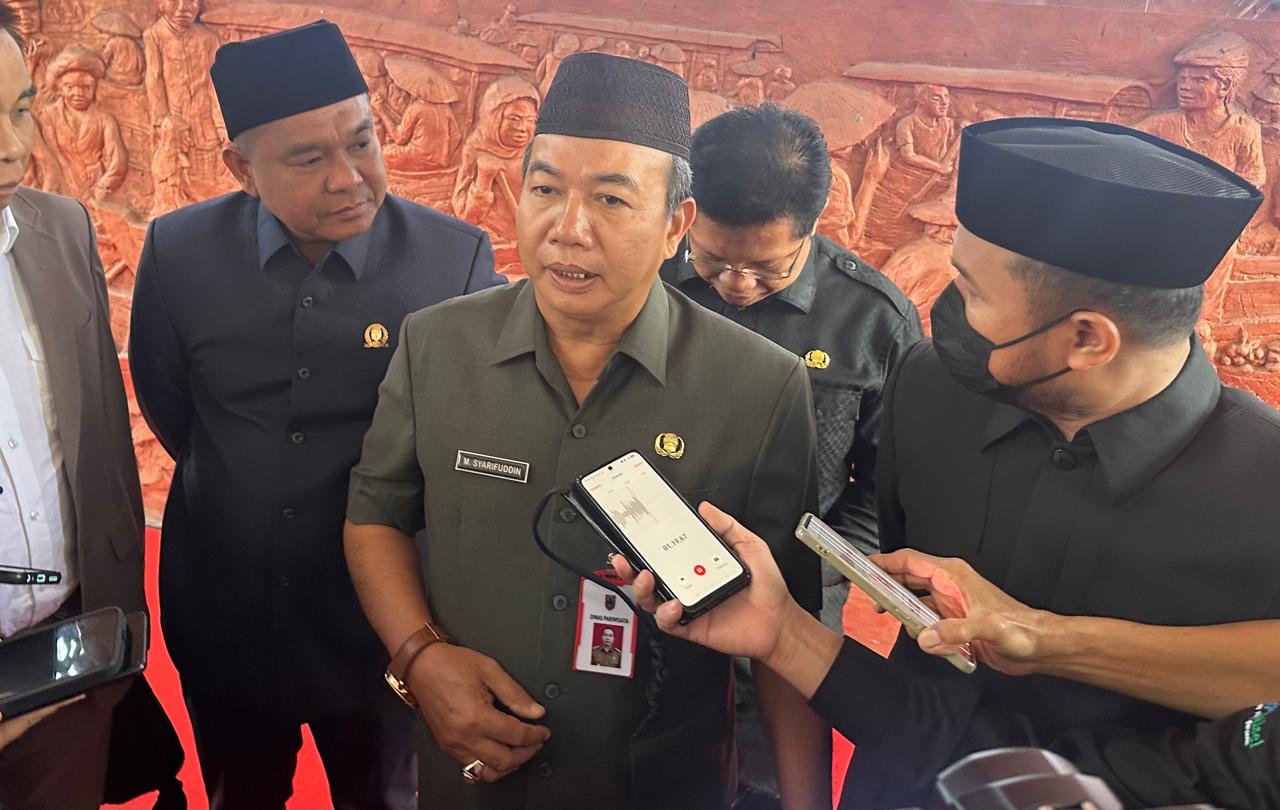 Muhammad Syarifuddin terpilih sebagai Sekretaris Daerah Provinsi (Sekdaprov) Kalimantan Selatan. (Muhammad Oscar Fraby/Radar Banjarmasin)