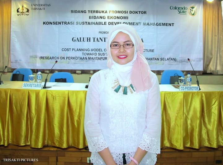 Galuh Tantri Narindra.(foto:FB Universitas Trisakti)