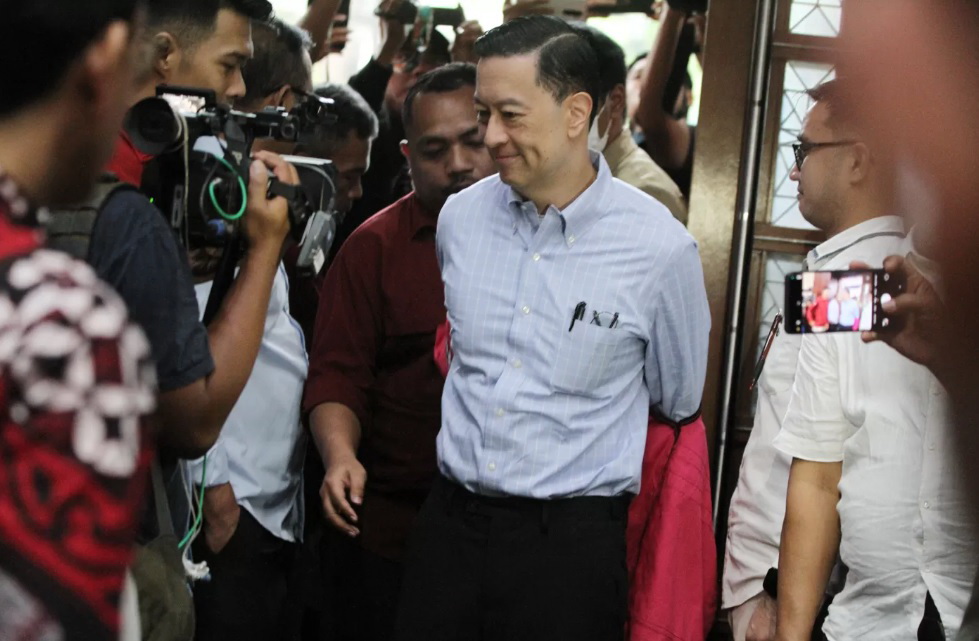 TERPIDANA: Terdakwa kasus dugaan korupsi impor gula Thomas Trikasih Lembong atau Tom Lembong.