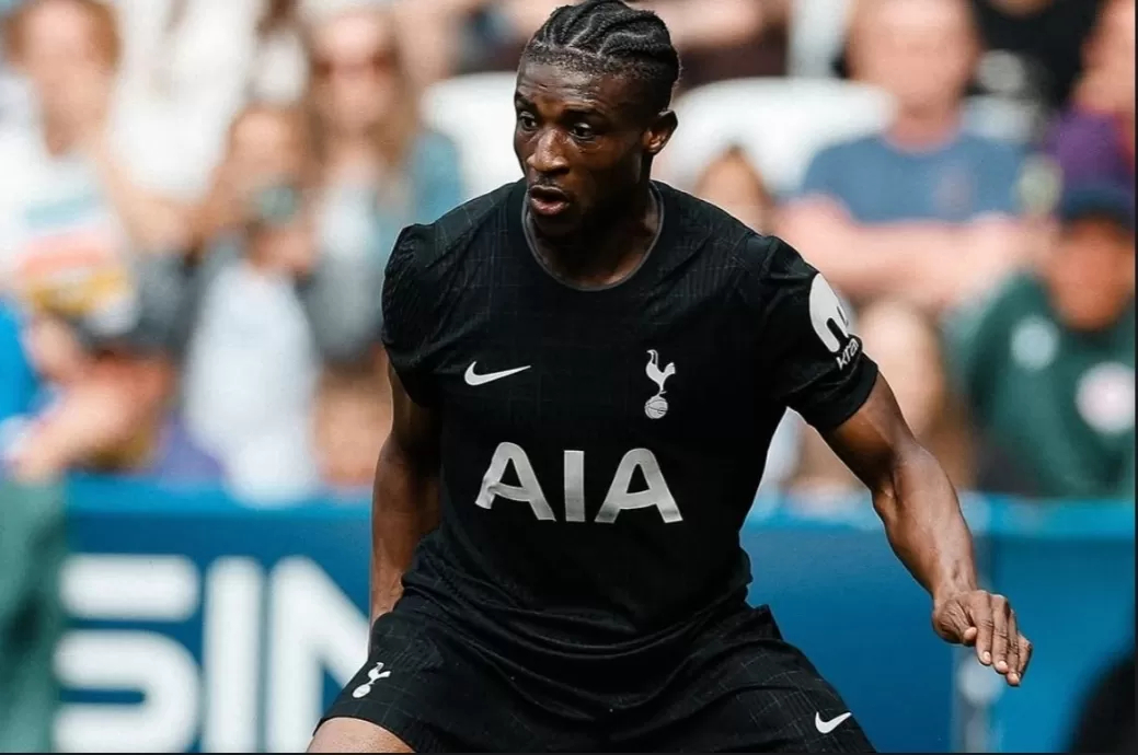 LAGA: Mohammed Kudus dalam laga Reading vs Tottenham, Sabtu (29/7). (spursofficial/Instagram)