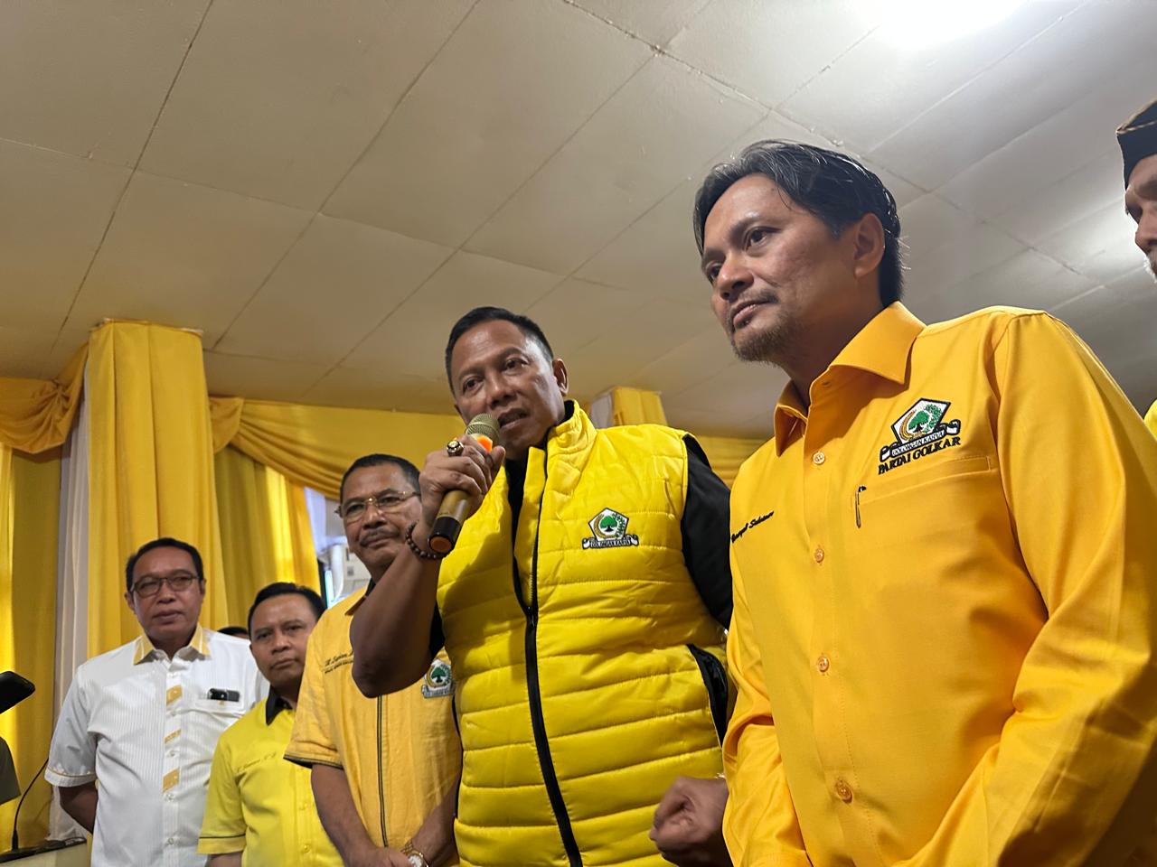 LEGAWA: Bambang Heri Purnama ditunjuk sebagai Sekretaris DPD Partai Golkar Kalsel. (Muhammad Oscar Fraby)