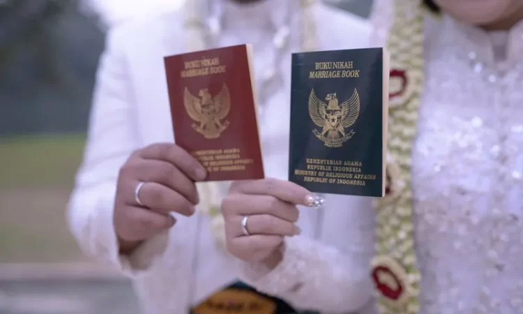 Ilustrasi buku nikah