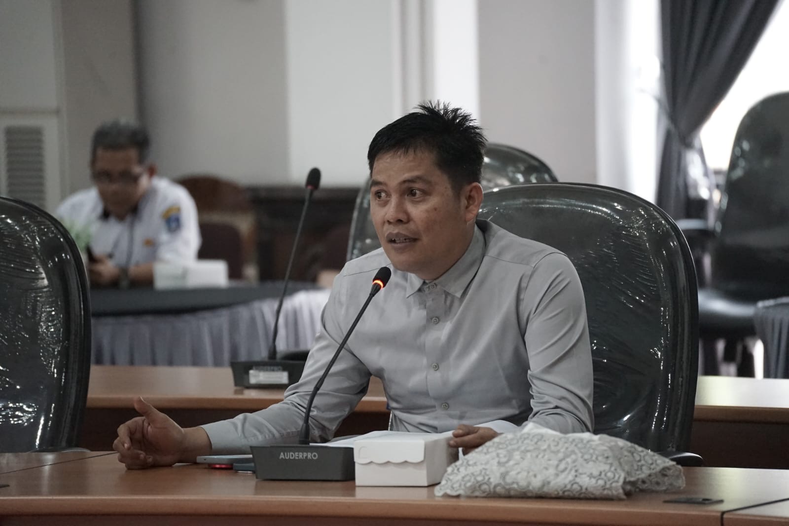 Ketua Fraksi Gerindra di DPRD Hulu Sungai Selatan, Surya Rizani. (Setwan DPRD HSS untuk Radar Banjarmasin)