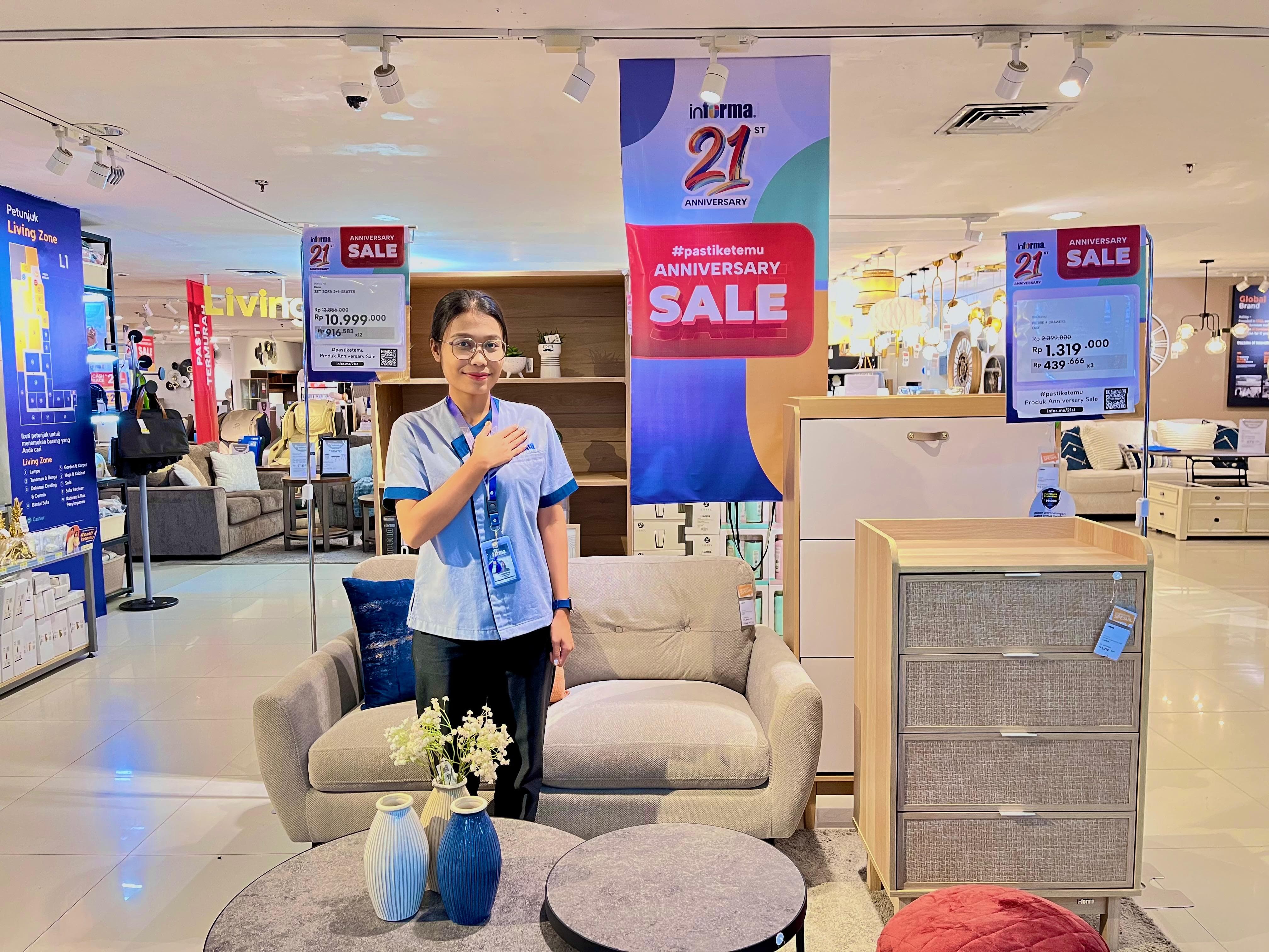 ANNIVERSARY: INFORMA Q Mall Banjarbaru Hadirkan #PastiKetemu Anniversary Sale.(Foto-Foto:Informa Q Mall Banjarbaru)