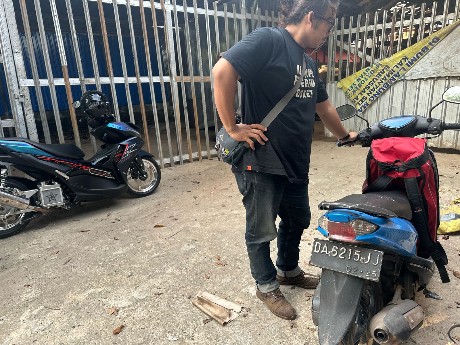MOTOR: Bagi pemilik motor dapat memanfaatkan program Pemprov Kalsel yang menggratiskan denda pajak kendaraan bermotor di atas satu tahun mulai 4 Agustus mendatang.