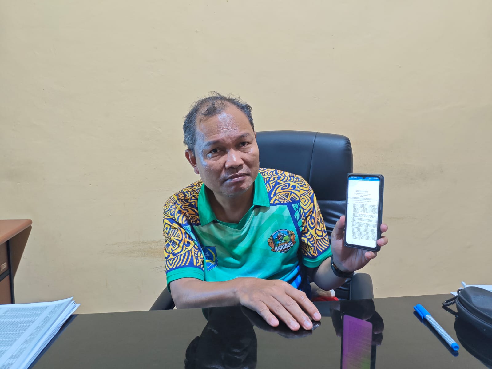 Kalak BPBD HSS Kusairi.