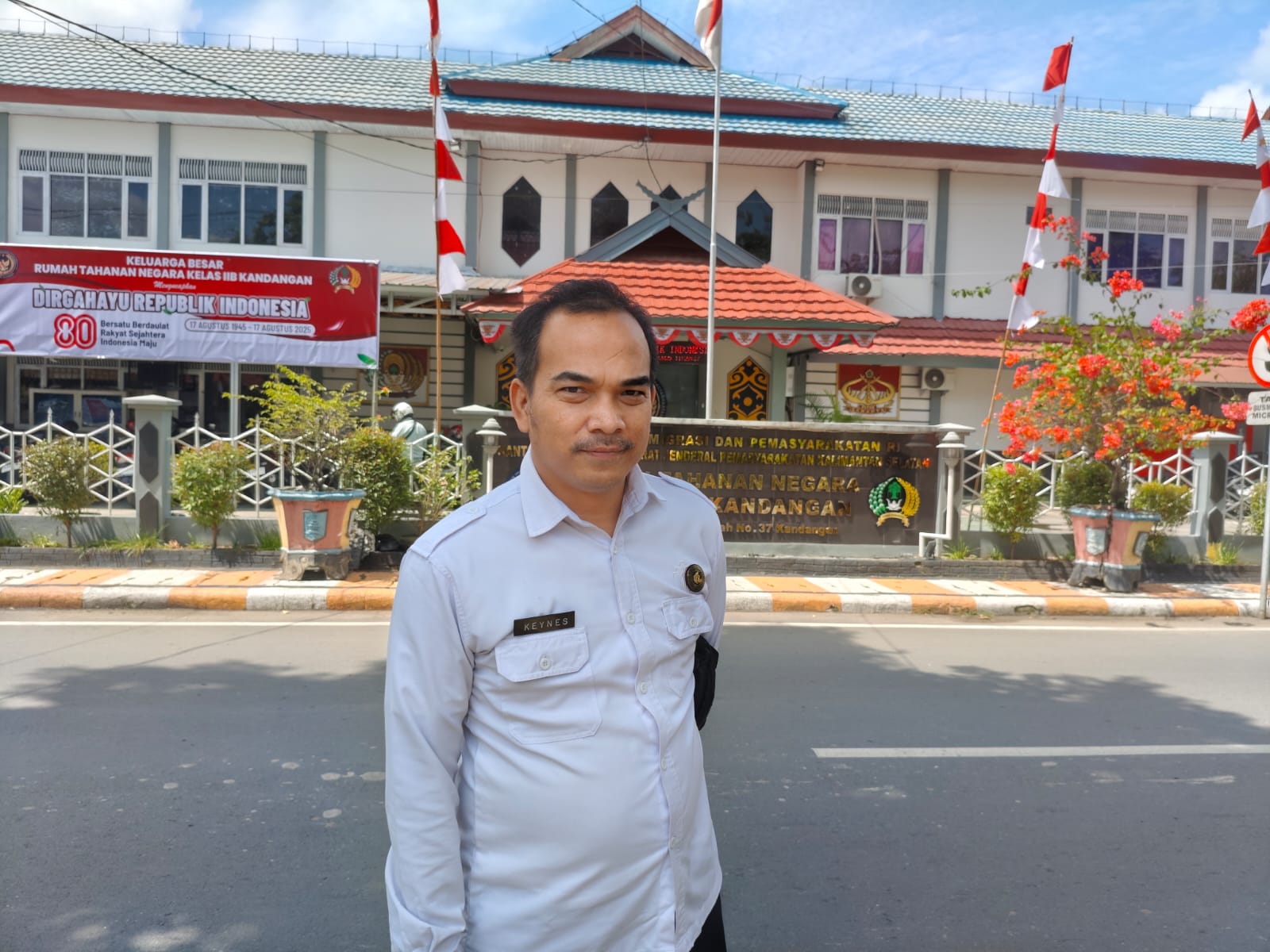 Kepala Rutan Kandangan Keynes.