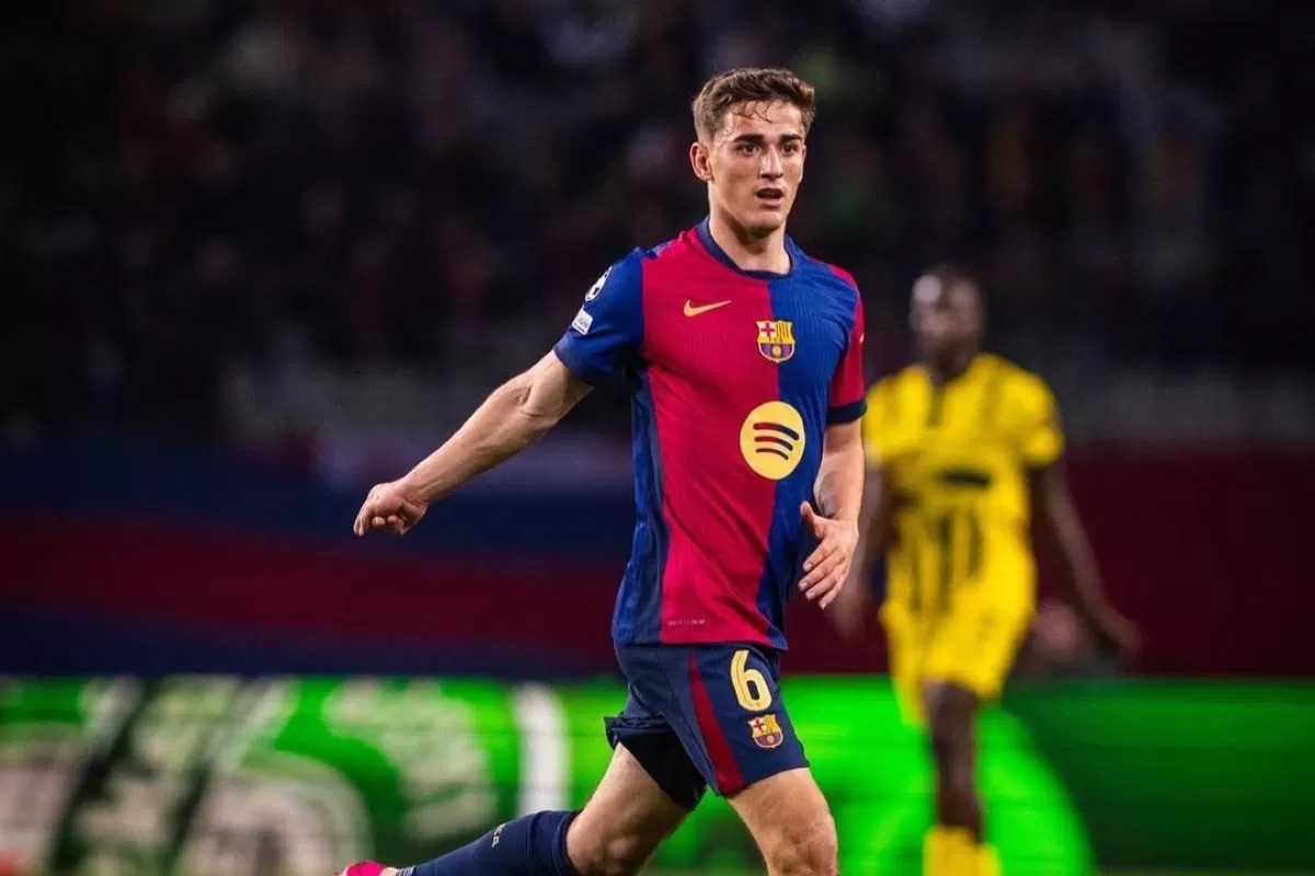 LEBIH KUAT: Gelandang Barcelona Gavi yakin timnya lebih kuat dari Real Madrid. (Dok Gavi)