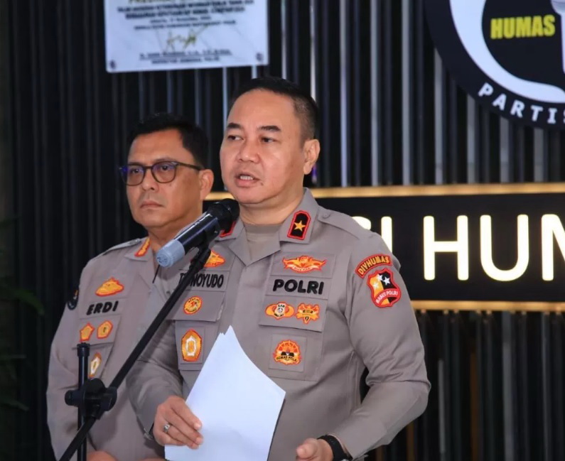 KETERANGAN PERS: Karo Penmas Divisi Humas Polri Brigjen Trunoyudo Wisnu Andiko.