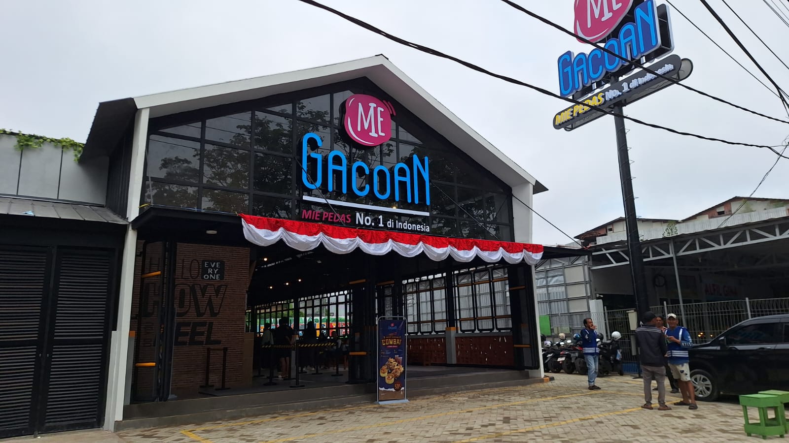 RESMI BEROPERASI: Mi Gacoan Pal 2 Banjarmasin menggelar soft launching pada 10 Agustus 2025.