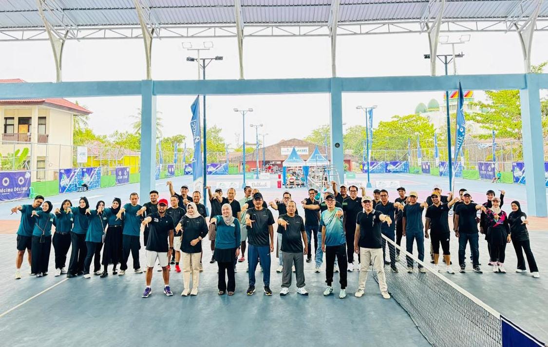 Foto: Sweet Slice Tennis Tournament TALENTA &ndash; Sweet Slice Tennis Tournament Vol. III 2025 resmi ditutup.