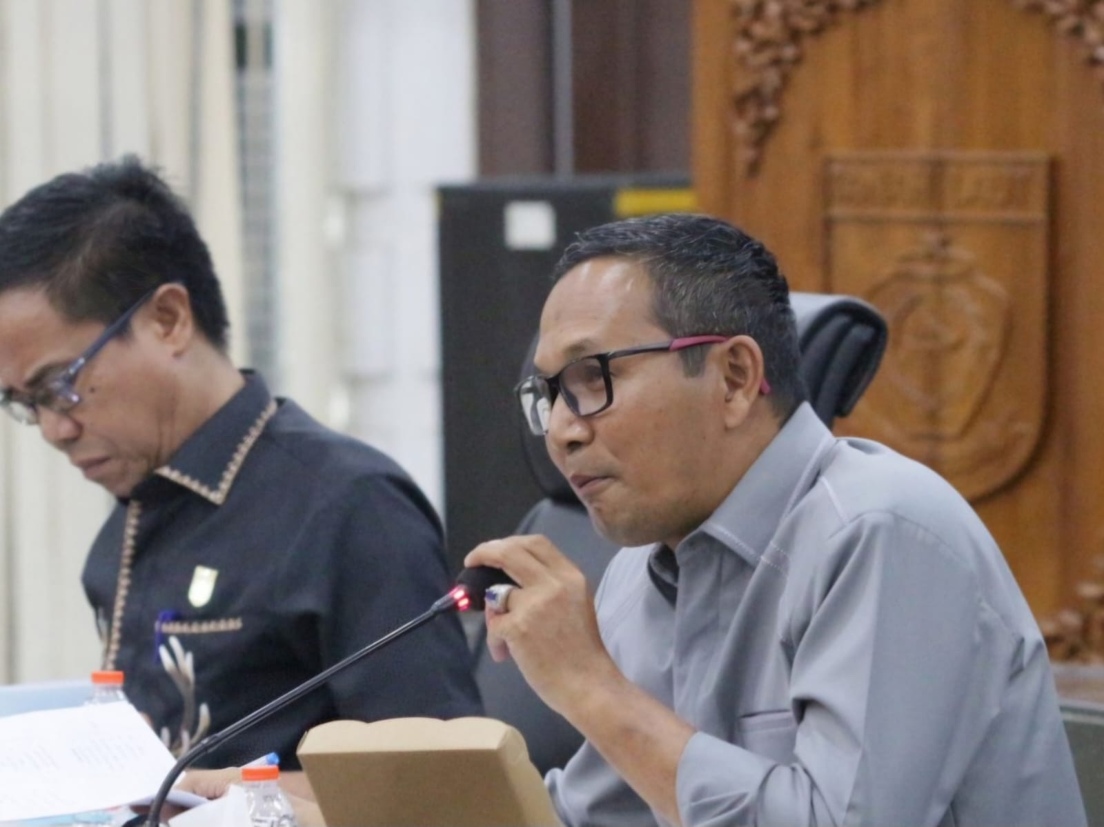 BELUM BISA : Ketua DPRD Tala H Khairil Anwar. (Foto : Humas DPRD Tala untuk Radar Banjarmasin)