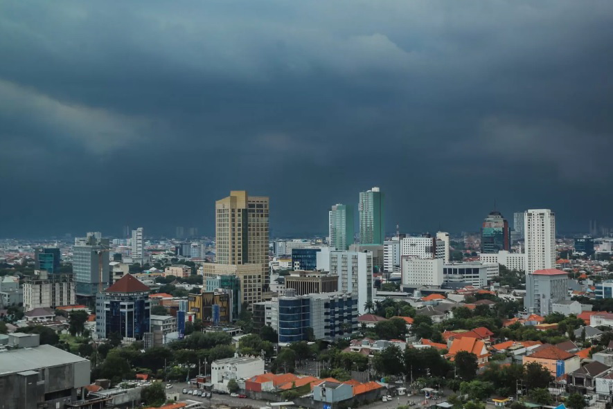 AWAN MENDUNG: BMKG memprediksi cuaca ekstrem di sejumlah wilayah di Indonesia, warga diminta waspada.