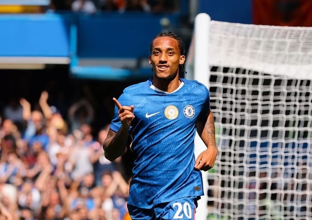 MENCETAK: Joao Pedro mencetak 1 gol dalam kemenangan Chelsea 4-1 atas AC Milan, Minggu (10/8) malam WIB.