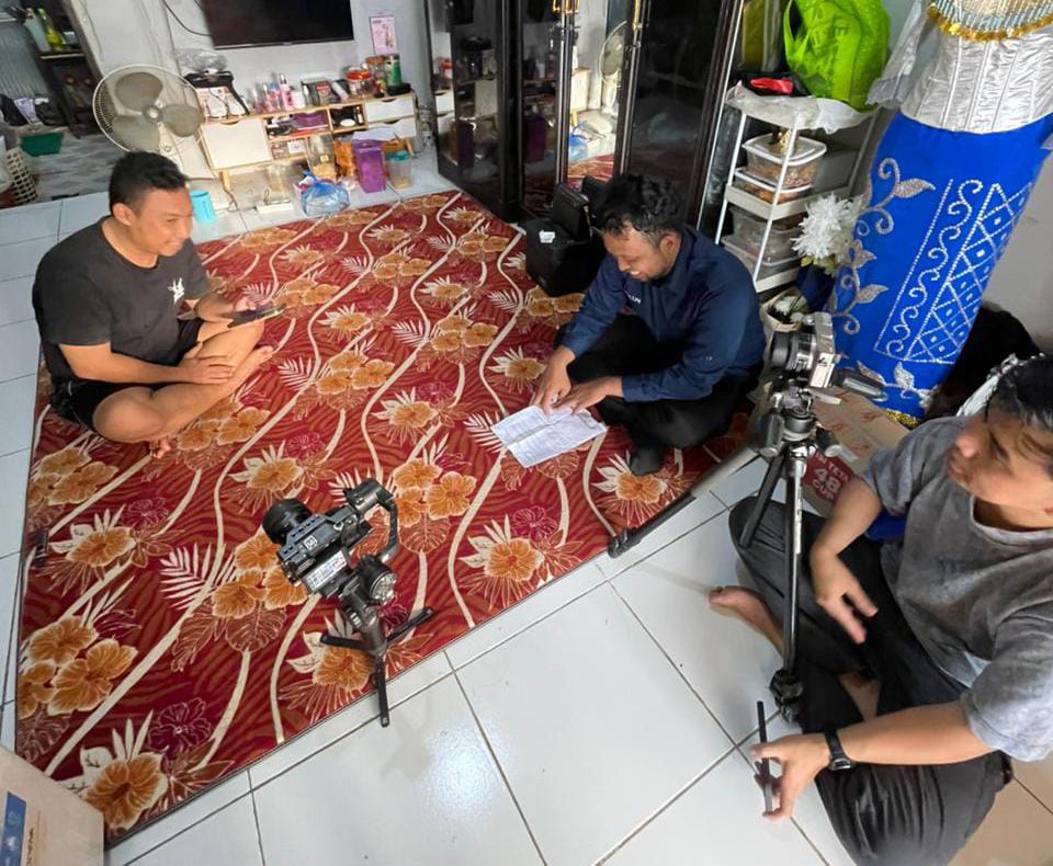 BUAT FILM: Komunitas Literasi Project BNG Tapin menggandeng Disbudpar Tapin dan pihak lainnya mengangkat kisah Tasan Panyi jadi sebuah film dokumenter.