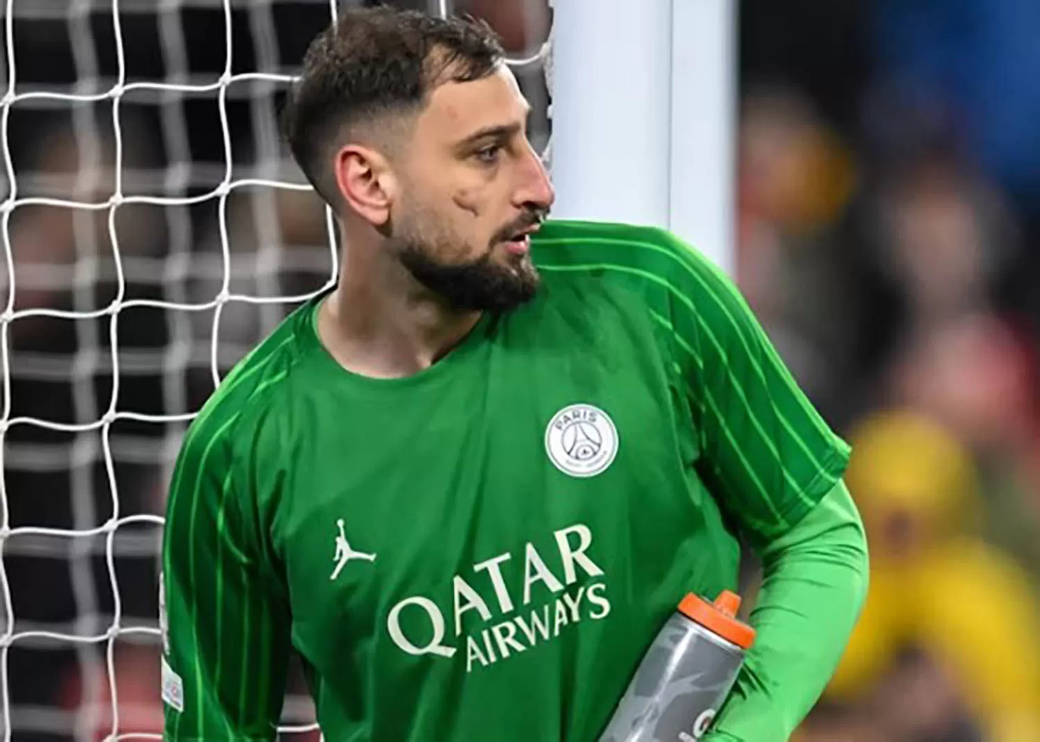 DIJUAL: Kiper Paris Saint-Germain, Gianluigi Donnarumma masuk daftar jual. Manchester City difavoritkan untuk merekrutnya.