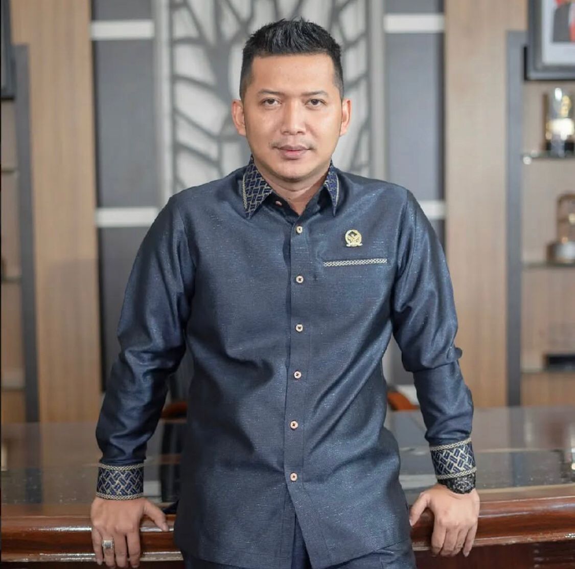 Gewsima Mega Putra Politisi Kotabaru yang juga Ketua Fraksi PDI Perjuangan DPRD Kotabaru.