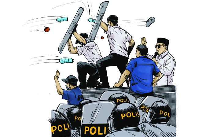 Ilustrasi demo Pati