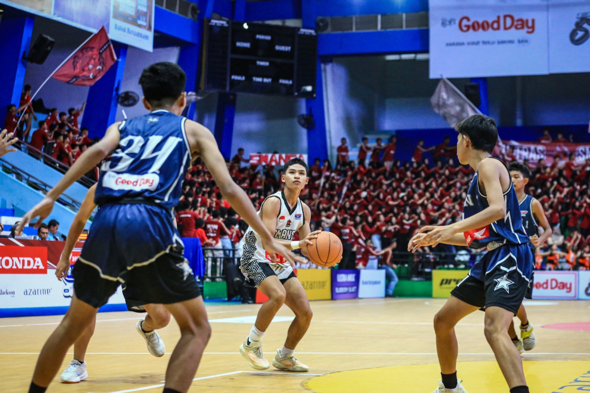 IMPRESIF: Aksi Arief Putra Kusuma dalam gelaran Honda DBL with Kopi Good Day 2025 South Kalimantan.