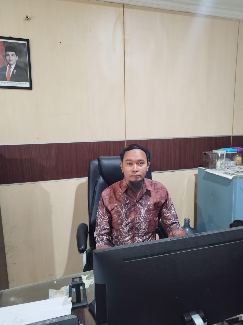 Kurniawan, kuasa hukum orang tua korban penusukan pelajar di SMAN 7 Banjarmasin.(Foto: Endang/Radar Banjarmasin)