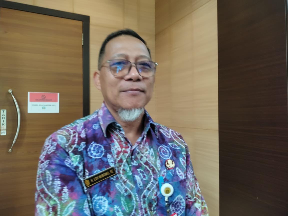 REZEKI: Kepala Badan Pengelolaan Keuangan Pendapatan dan Aset Daerah (BPKPAD) Kota Banjarmasin Edy Wibowo menyampaikan royalti uang debu batu bara yang didapatkan Pemko Banjarmasin.(Foto: Endang/Radar