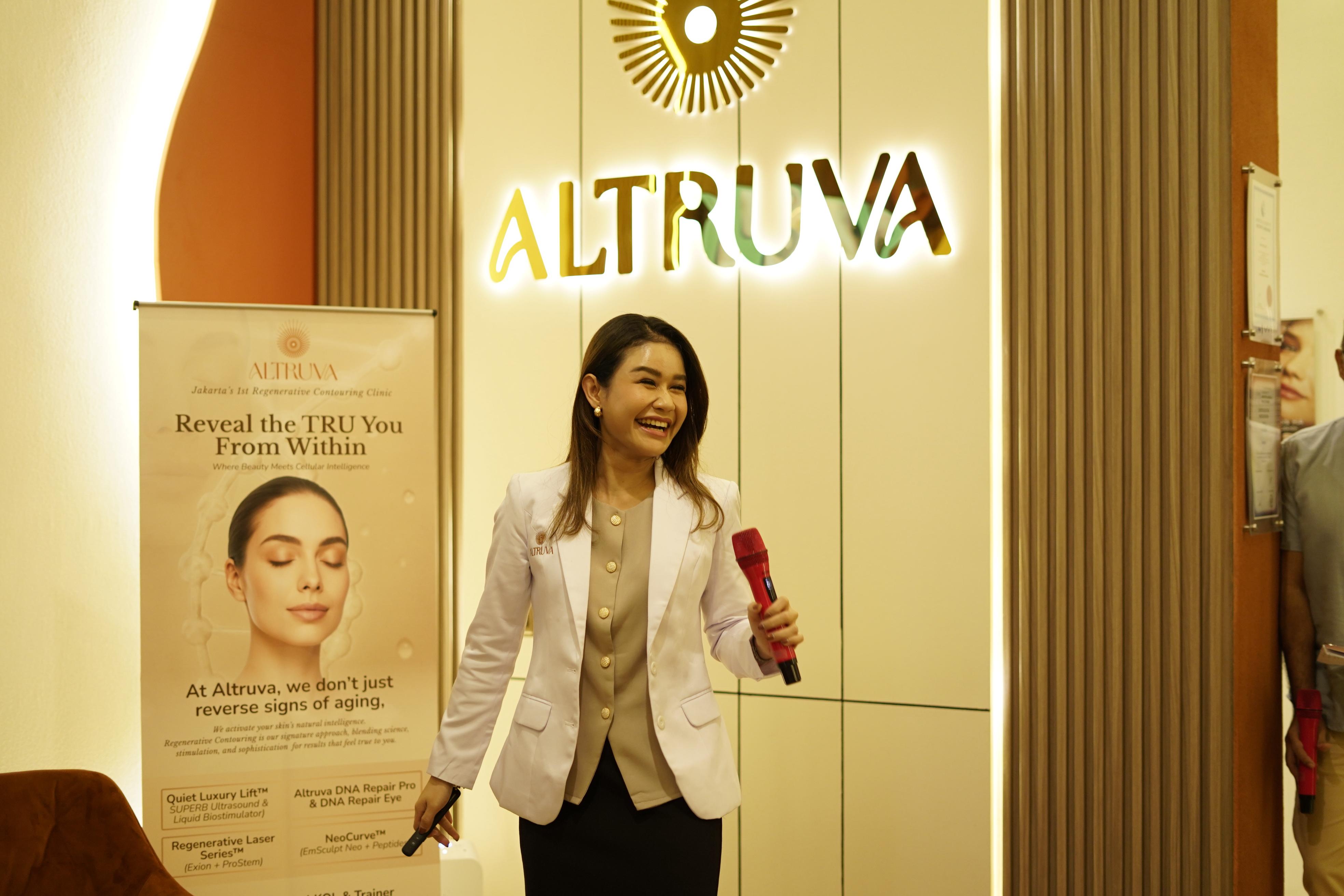 KLINIK KECANTIKAN:Jakarta Selatan kini menghadirkan wajah baru dalam dunia estetika premium dengan dibukanya Altruva Aesthetic Clinic yang didirikan oleh dr Olivia Aldisa.