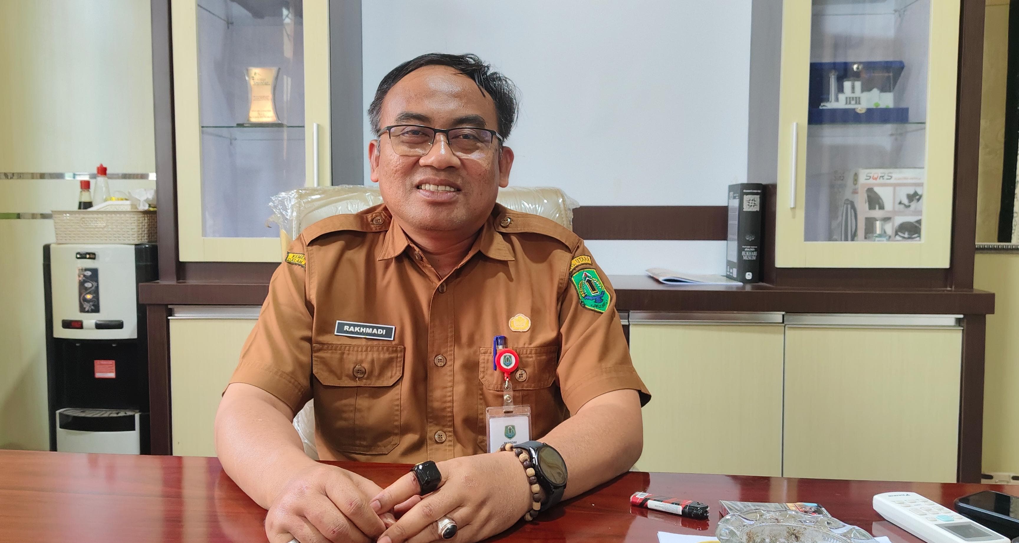 SUMBER: Kepala BKPSDM HSU Rakhmadi Permana.