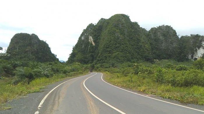 JALAN ALTERNATIF: Tiga titik di ruas jalan Batulicin-Banjarbaru yang kerap terjadi bahaya kecelakaan dipastikan ditangani tahun ini.