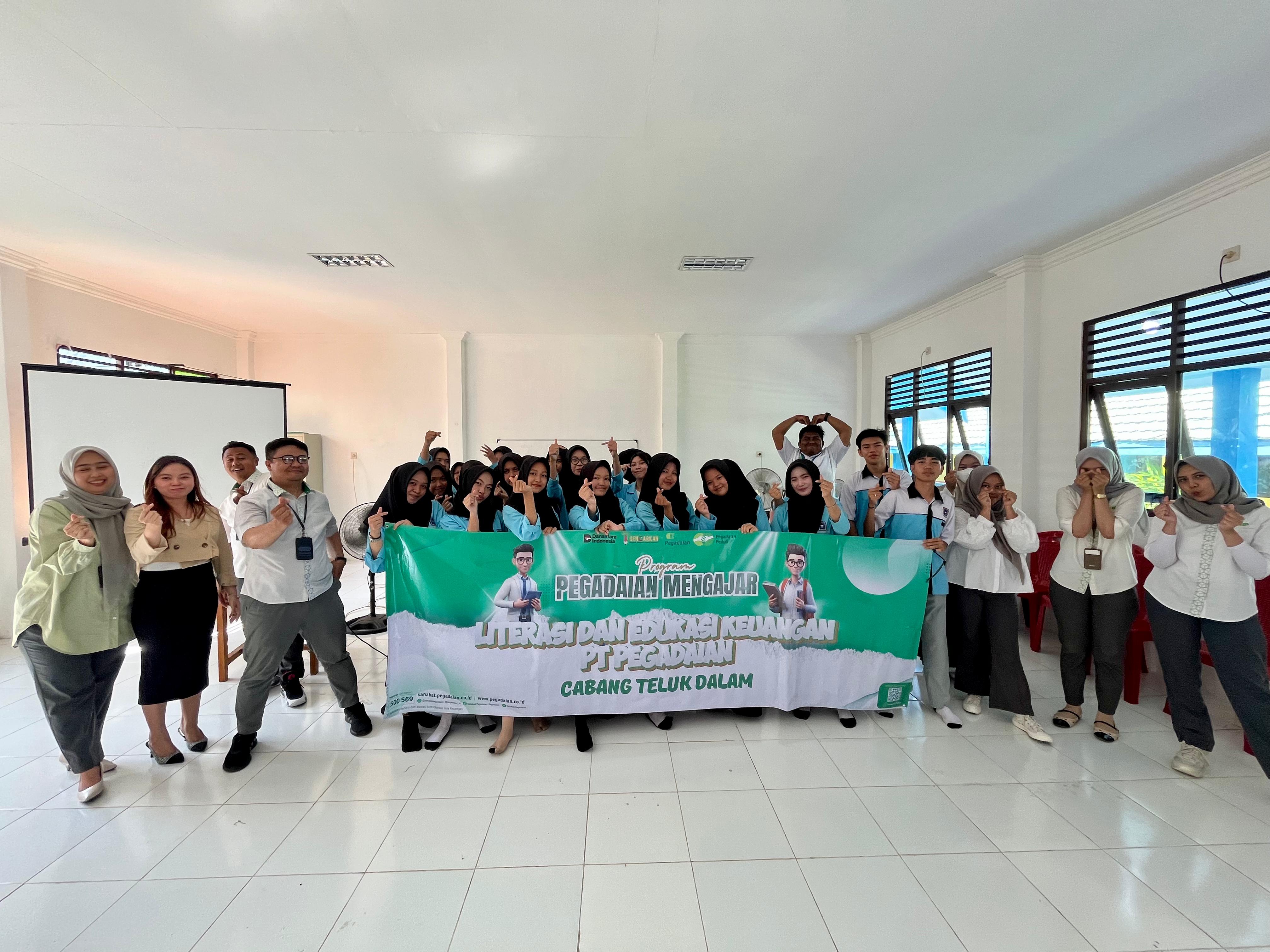 DORONG:Dorong literasi keuangan lewat Pegadaian Mengajar.
