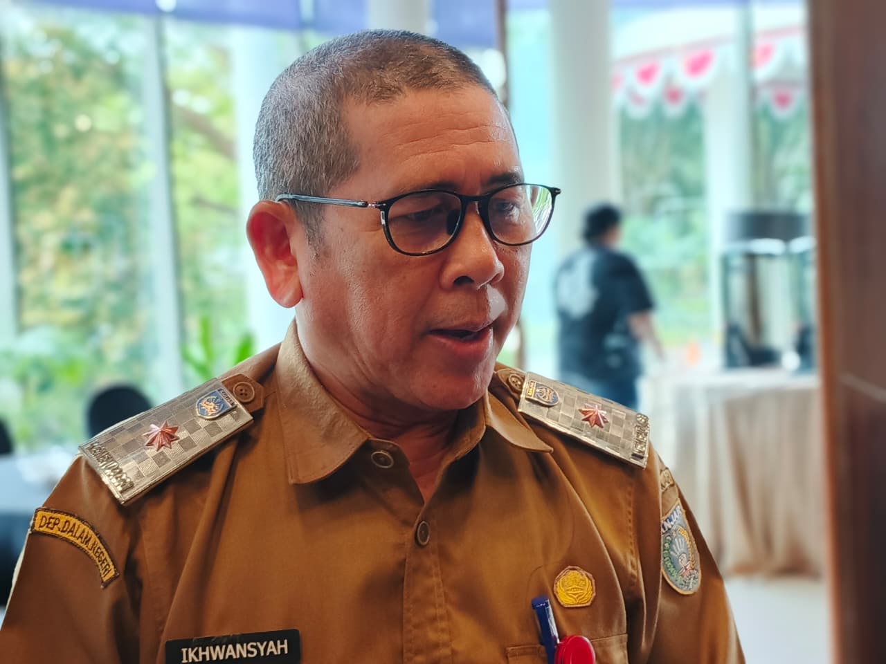 Penjabat Sekda Banjar, Ikhwansyah (FADLAN ZAKIRI/RADAR BANJARMASIN)