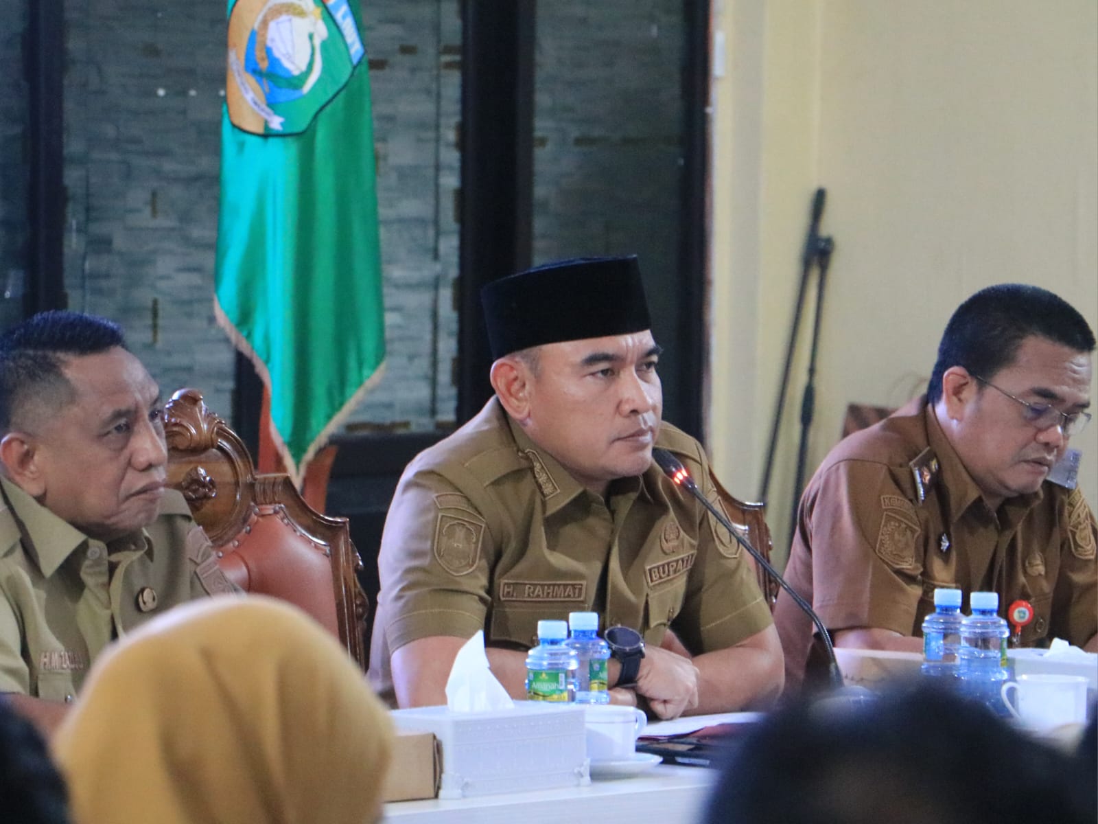 IMBAU: Bupati Tala H Rahmat Trianto