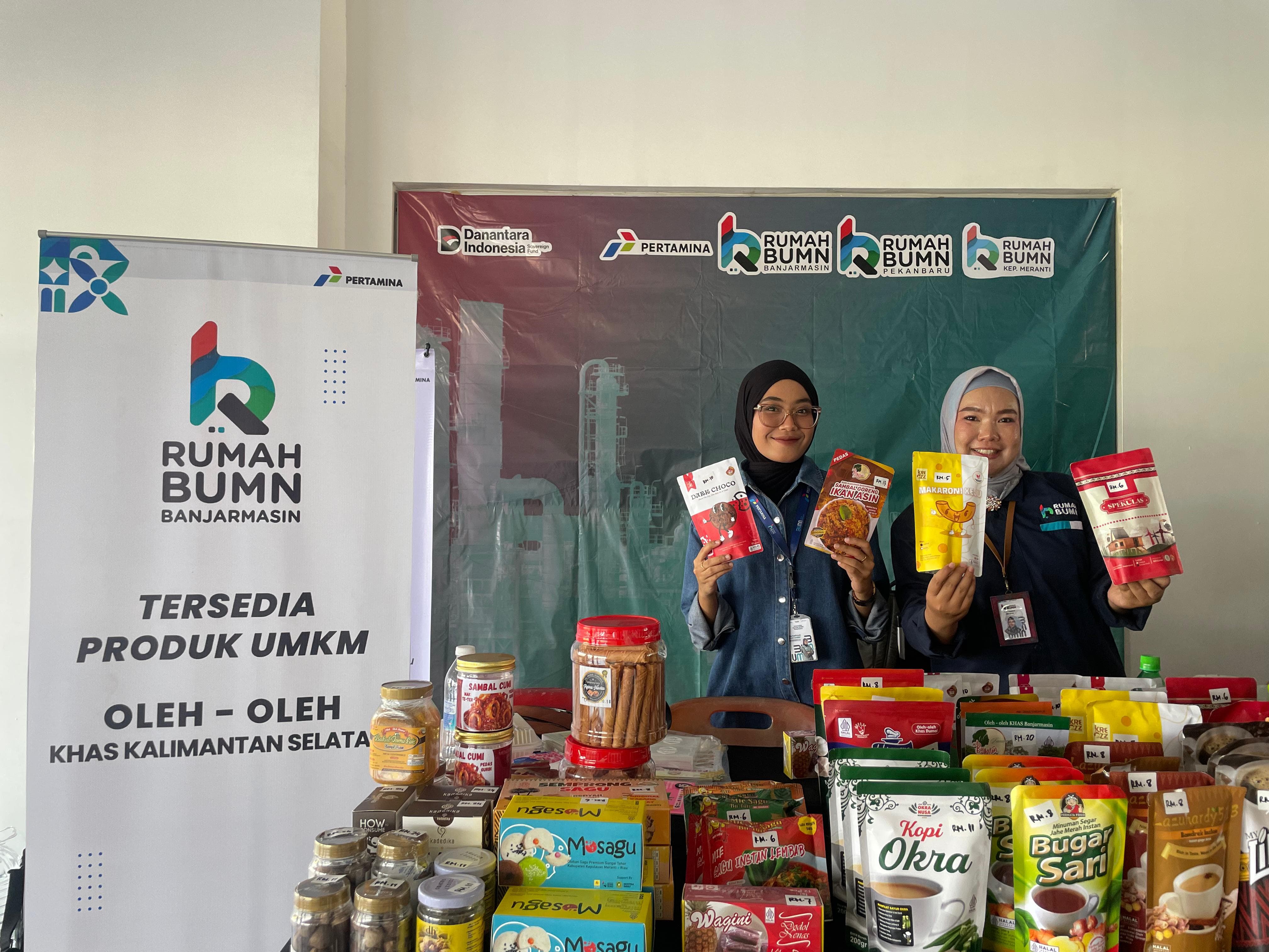 LOKAL:Produk UMKM lokal dibantu jaringan dan diperkenalkan hingga ke luar negeri.