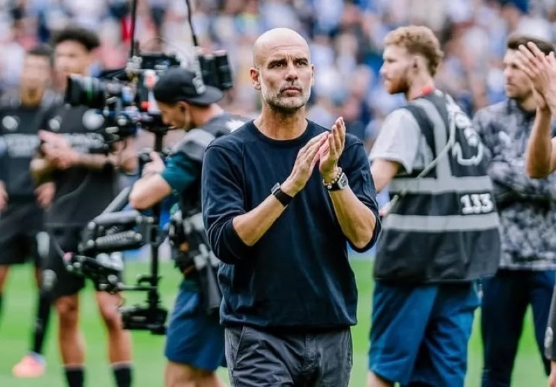 KALAH LAGI: Manchester City harus menelan dua kekalahan beruntun saat bertamu ke kandang Brighton, Minggu (31/8).