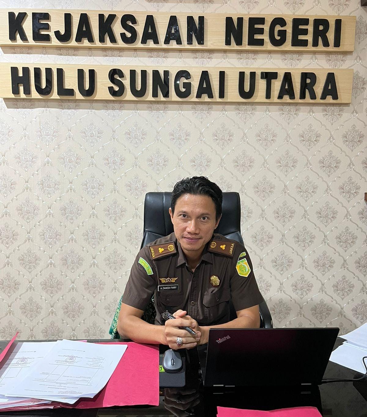 SUMBER: Kepala Seksi Pidana Khusus Kejari HSU, Zaidi Fikri SH.
