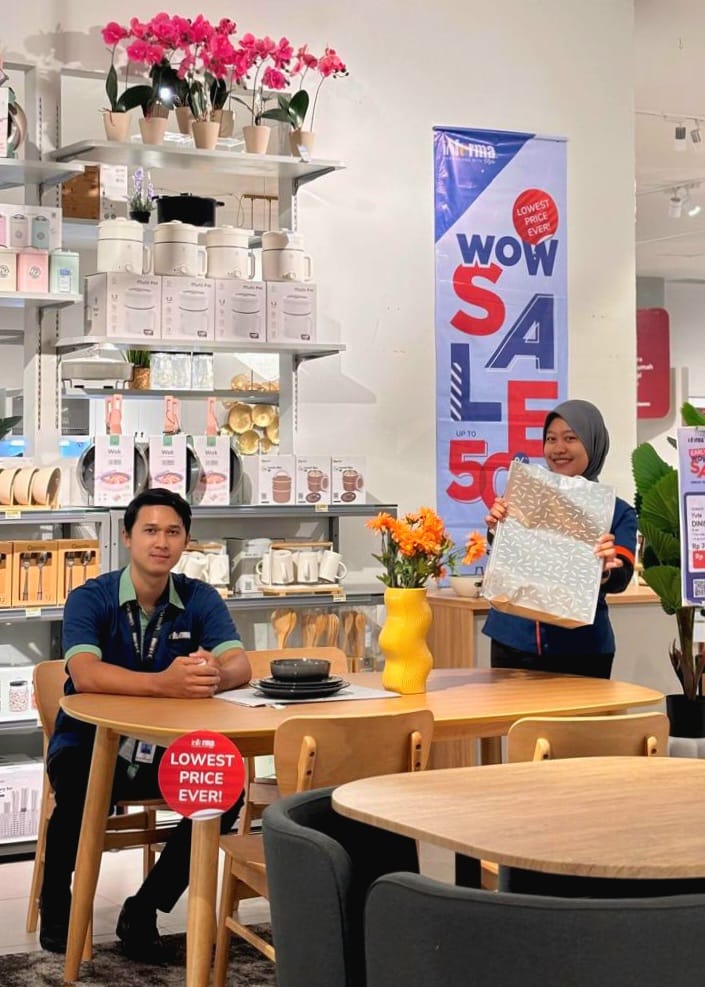 AYO SERBU: Early Wow Sale juga hadir di INFORMA Living Plaza Banjarmasin.