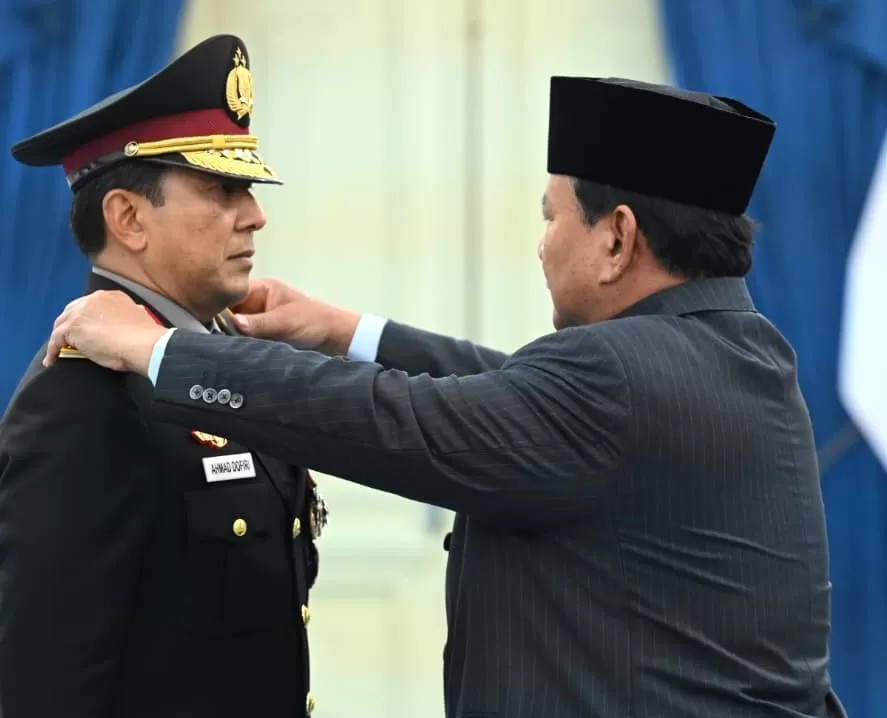 Ahmad Dhofiri kala dilantik sebagai penasihat Presiden Prabowo Subianto.
