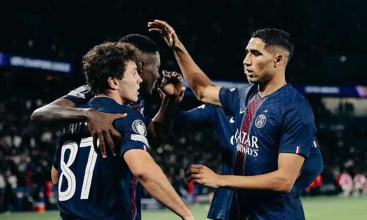 KONTRA: Pertandingan PSG kontra Atalanta dalam Liga Champions 2025/26, Kamis (28/9).