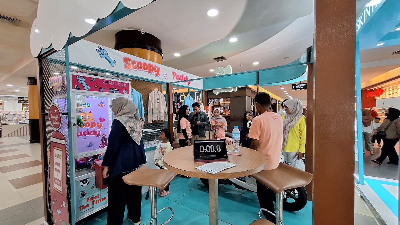 HONDA: Acara Scoopy x Paddy di Atrium Utama Duta Mall Banjarmasin.