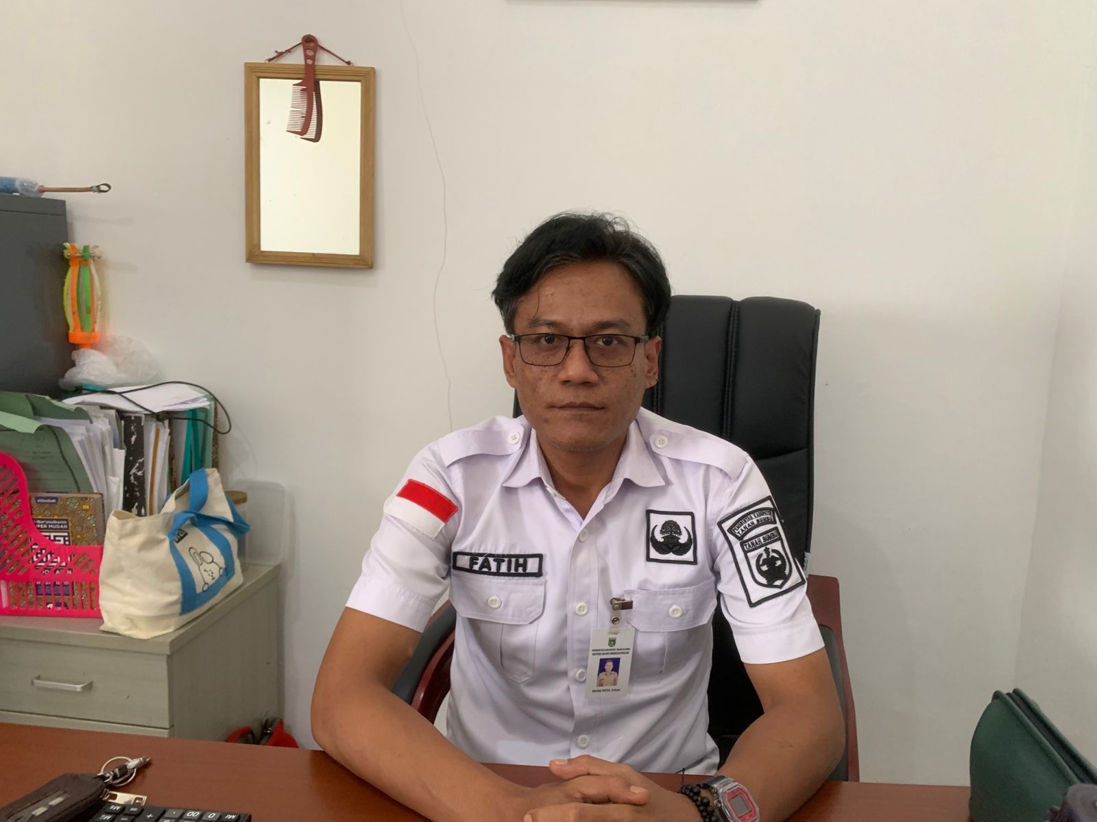 Kepala Bidang Koperasi dan Usaha Mikro pada Dinas Koperasi, Usaha Mikro, Perdagangan, dan Perindustrian (Diskumdagri) Tanah Bumbu, Rhani Fatih. (Foto: Zulqarnain/Radar Banjarmasin)