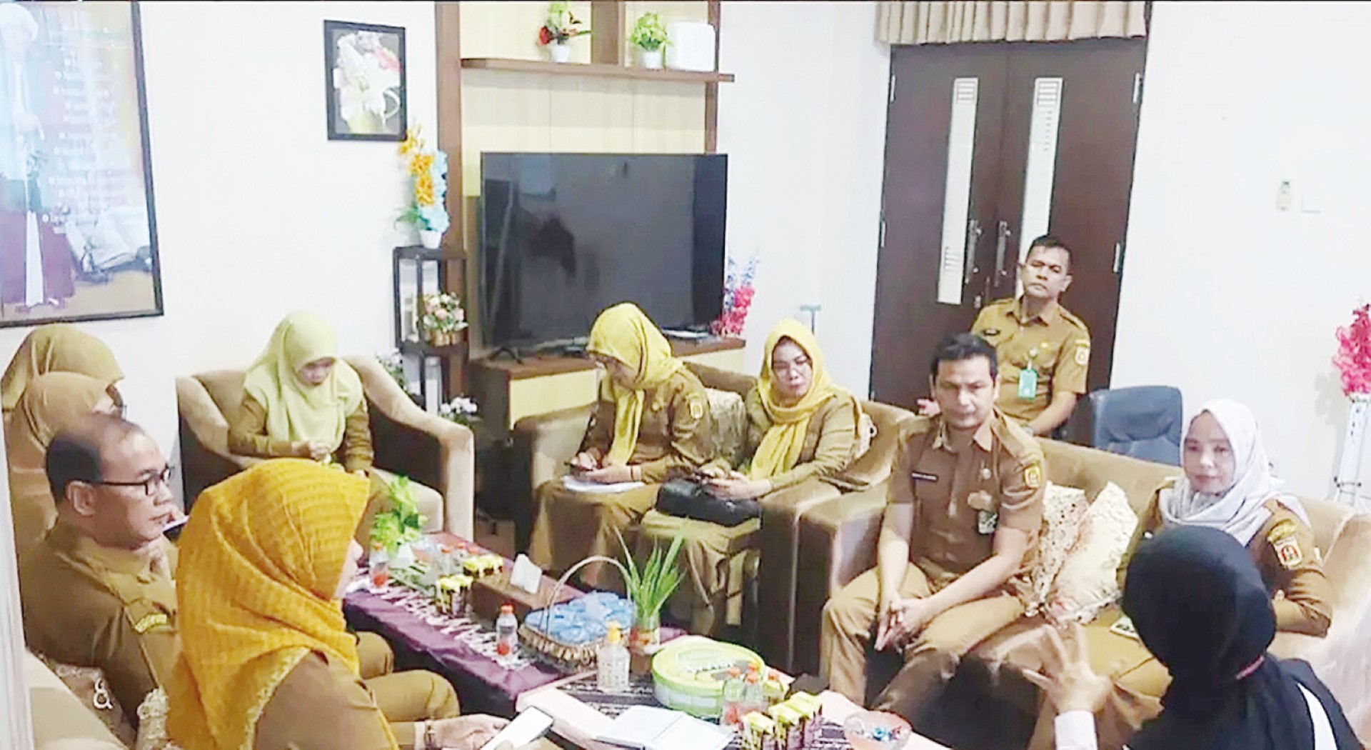 ///RAPAT KERJA: Sekretariat DPRD Kota Banjarbaru menggelar rapat kerja pejabat struktural.