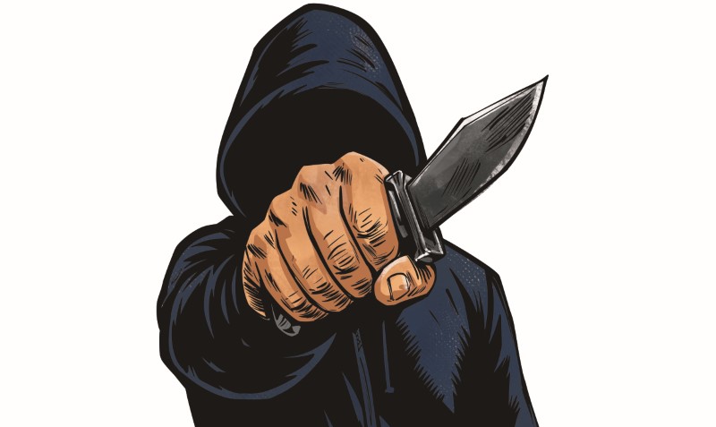 Ilustrasi pembacokan