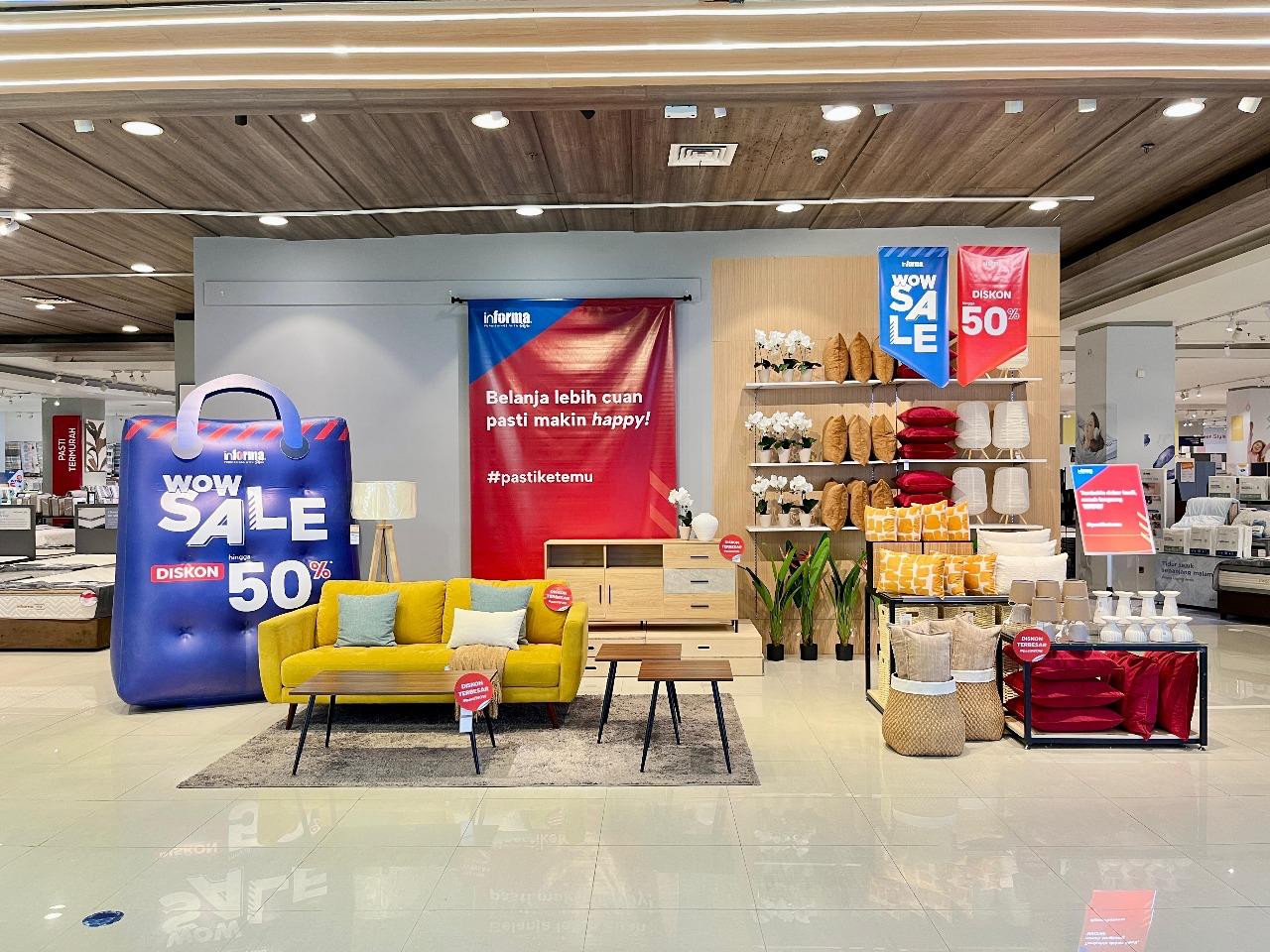 WOW: Promo WOW SALE #pastiWOW hadir di INFORMA Living Plaza Banjarmasin hingga 4 November 2025.