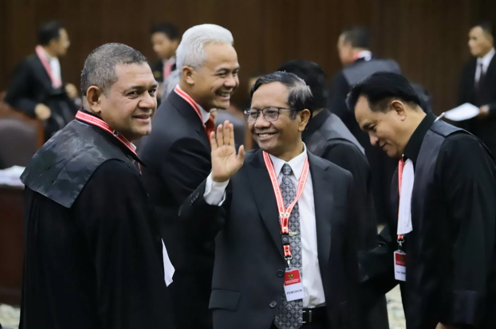EKS MENKO POLHUKAM: Mantan Ketua Mahkamah Konstitusi, Prof Mahfud MD.