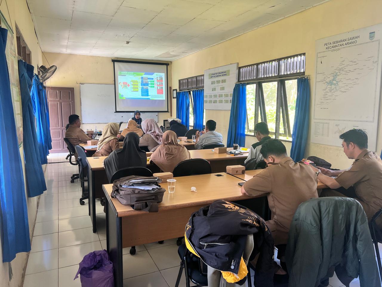 SOSIALISASI: Kegiatan sosialisasi Jaminan Sosial yang digelar BPJS Ketenagakerjaan.