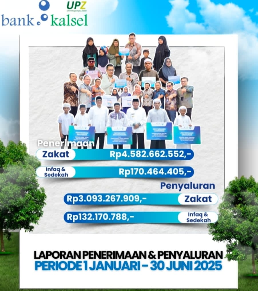 HIMPUN:Capaian yang dilaporkan UPZ Bank Kalsel untuk dana ZIS.