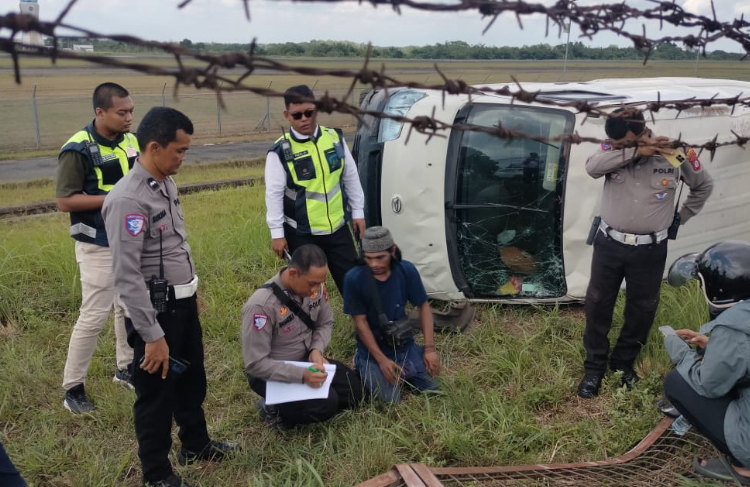 Kecelakaan di Jalan Ahmad Yani km 28 Banjarbaru yang menewaskan bocah 11 tahun.