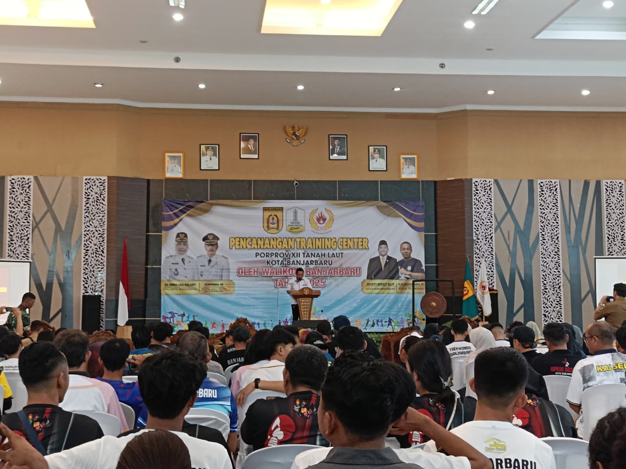 ATLET KUMPUL: Pembukaan Training Center (TC) Banjarbaru digelar Selasa (30/9), untuk menghadapi Porprov Kalsel 2025.