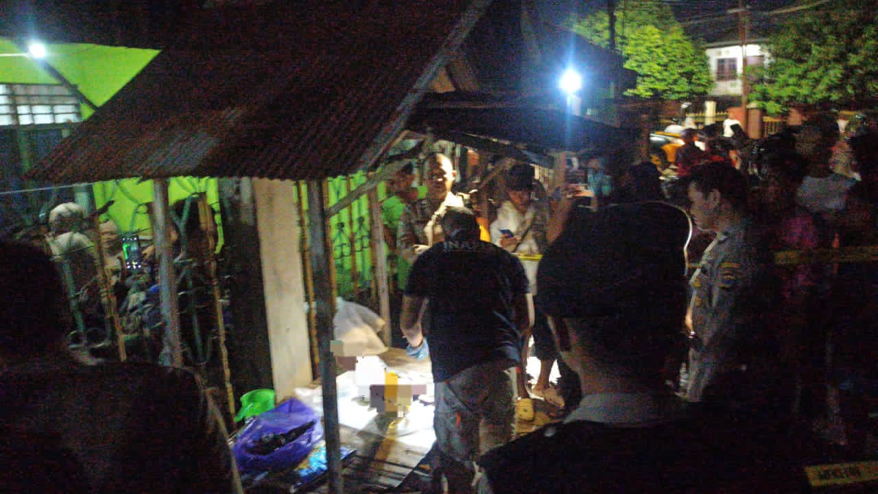 GEGER:Warga Jalan Rosela, Kelurahan Kemuning, Banjarbaru digemparkan oleh penemuan jasad bayi perempuan, Sabtu (4/10/2025) malam.